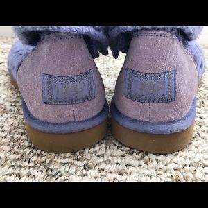 💟Classic sparkly purple knitted Ugg boots💟